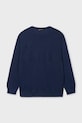 Mayoral sweter bawełniany dziecięcy bawełna granatowy 6356.7A.Junior.PPY2