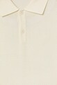 Chłopiec Emporio Armani polo swetrowe damskie z wiskozą EB001222.AF23412 beżowy
