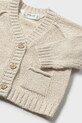 Chłopiec Mayoral Newborn kardigan niemowlęcy 1306.1L.Newborn.PPY2 beżowy