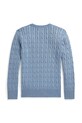 Polo Ralph Lauren sweter bawełniany dziecięcy 323702674507 niebieski SS26