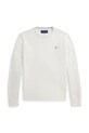 Παιδικό βαμβακερό πουλόβερ Polo Ralph Lauren βαμβάκι λευκό 323799887501
