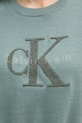 Calvin Klein Jeans t-shirt bawełniany LV044E306G turkusowy