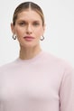Weekend Max Mara sweter wełniany VENTO różowy 2615361021600