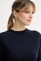 Weekend Max Mara sweter wełniany VENTO granatowy 2615361021600