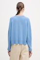 Odzież Weekend Max Mara sweter kaszmirowy CENTRO 2615361061600 niebieski