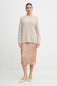 Weekend Max Mara sweter z dodatkiem wełny PESCO 2615361161600 beżowy SS26