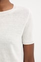 Weekend Max Mara t-shirt damski lniany PANCONE 2615361042600 beżowy SS26