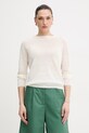 Weekend Max Mara sweter lniany ATZECO pozostałe beżowy 2615361132600