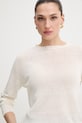 Weekend Max Mara sweter lniany ATZECO beżowy 2615361132600