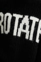 Rotate sweter z dodatkiem wełny 114910100 czarny