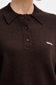 Rotate sweter z dodatkiem wełny 1151371667 brązowy