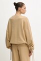 Odzież Rotate bluza bawełniana 115468654 beżowy