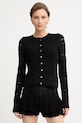 Marciano by Guess ζακέτα γυναικεία με βισκόζη CAROL μαύρο G6GR12.Z0637