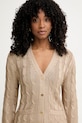 Marciano by Guess кардиган жіночий віскозний TIARRA бежевий G6GR22.Z0759