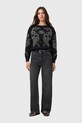 AllSaints sweter czarny W146JD