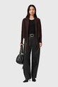 Odzież AllSaints kardigan kaszmirowy W091KD brązowy