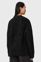 AllSaints kardigan z wełną W077KD czarny SS26