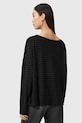 AllSaints sweter W012JZ czarny SS26