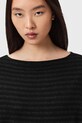 AllSaints sweter czarny W012JZ
