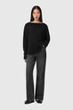 AllSaints sweter W012JZ czarny