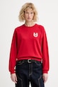 Oblačila Bombažen pulover Kenzo FG52SW2024MF rdeča