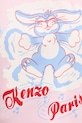 Βαμβακερή μπλούζα Kenzo FG52SW2034MJ ροζ