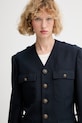Kenzo однобортний піджак жіночий з вовною темно-синій FG52VE2869TN