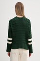 Odzież Tommy Hilfiger sweter bawełniany WW0WW47633 zielony