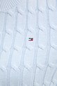 Tommy Hilfiger sweter bawełniany WW0WW47644 niebieski