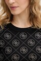 Guess sweter z domieszką wełny 4G W6RR66.Z3JD2 czarny