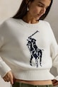 Polo Ralph Lauren sweter bawełniany biały 211A96234