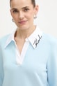 Karl Lagerfeld bluza niebieski B1W20020