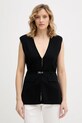 Karl Lagerfeld cardigan B1W18013 negru SS26