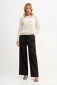 Dkny sweter DJ6R0962 beżowy SS26