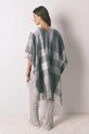 women'secret poncho 5152863 szary SS26