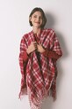 women'secret poncho bordowy 5152866