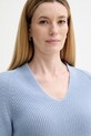 Marc O'Polo sweter bawełniany niebieski 600605960323