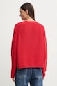 Odzież Marc O'Polo kardigan bawełniany 600605961003 czerwony