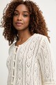 Pedro del Hierro kardigan damski ażurowy beżowy 3513302