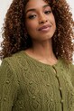 Pedro del Hierro kardigan damski ażurowy zielony 3513302