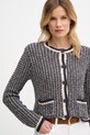 Pedro del Hierro kardigan damski bawełniany granatowy 3513303