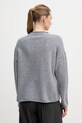 Odzież OUI sweter z dodatkiem wełny 96148 szary