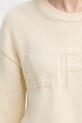 A.P.C. sweter bawełniany PULL TIAGO F COGTX.F23492 beżowy