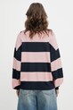 Odzież Coperni sweter Striped COPML134SY3010 różowy