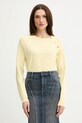 Morgan sweter pozostałe żółty MISTRA