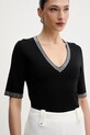 Liu Jo felső fekete WA6222.MS55N