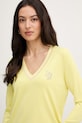 Liu Jo sweter żółty TA6068.MS49I