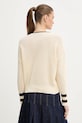 Odzież Marella sweter bawełniany FESTOSO 2613361034200 beżowy