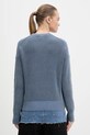 Îmbrăcăminte Guess Jeans pulover de bumbac W6RR20.Z3HM1 albastru