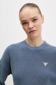 Guess Jeans pulover de bumbac albastru W6RR20.Z3HM1